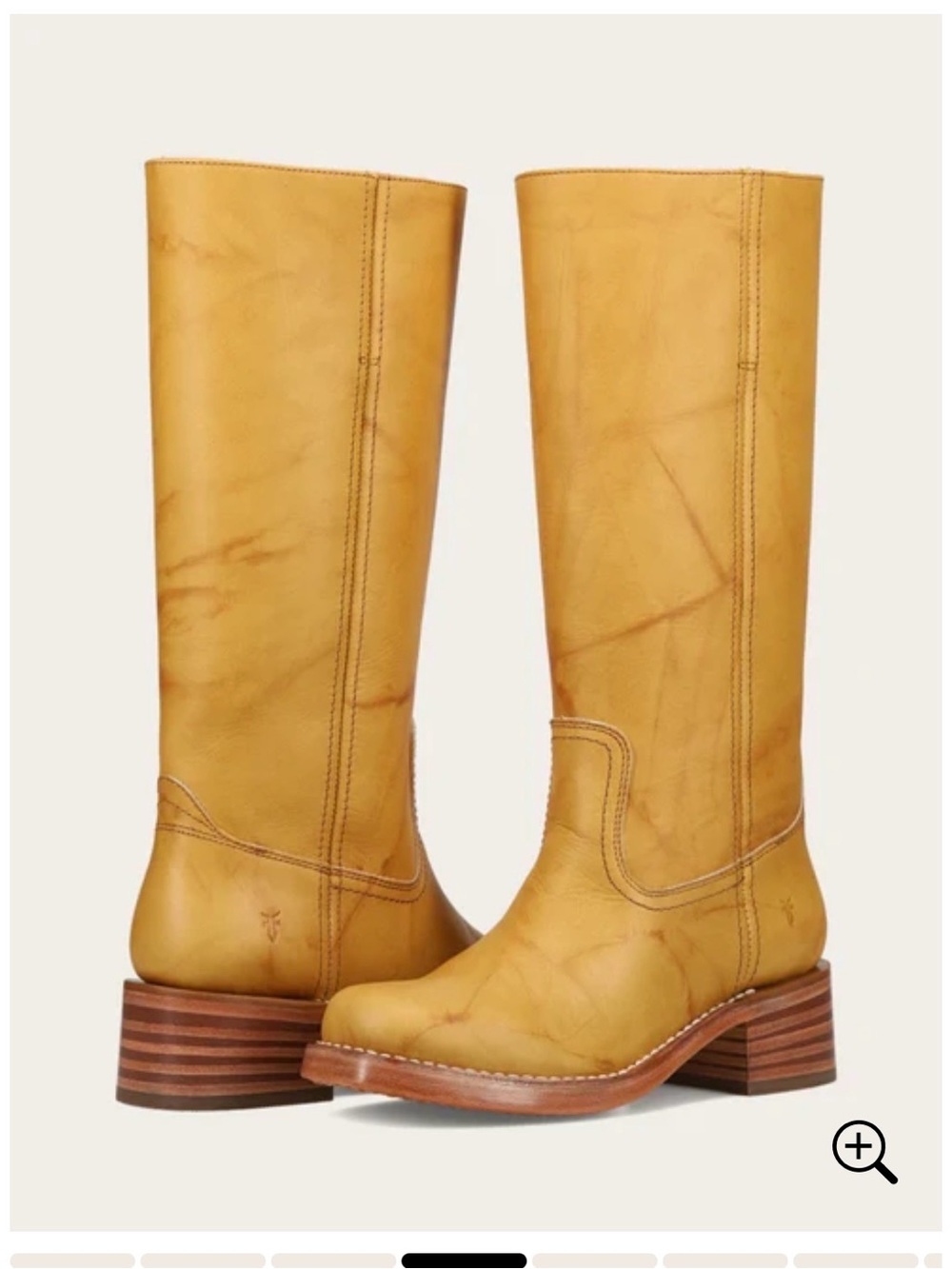 Frye Campus 14L in Banana